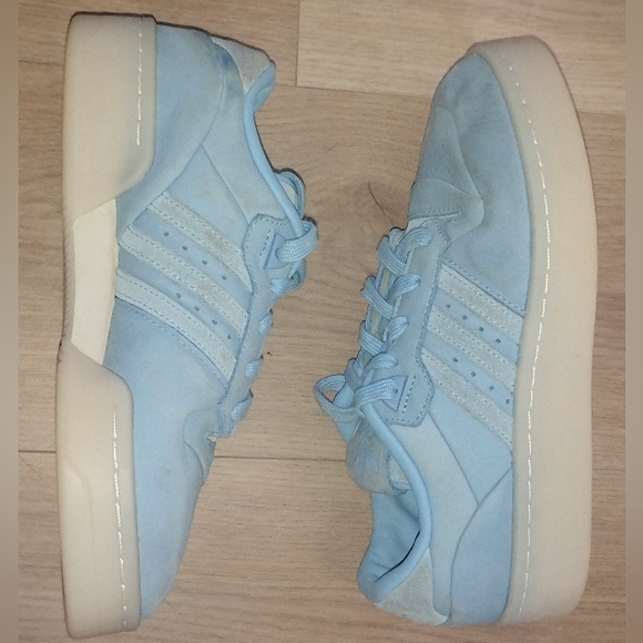 adidas Rivalry Low Luxe Clear Blue Ivory 7.5 - Picture 4 of 7